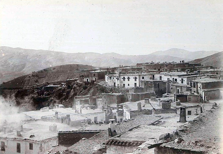 Vista de los terraos de Cástaras